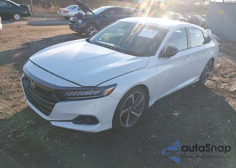 2022 Honda Accord Sport 2.0T from USA, damaged, VIN 1HGCV2F33NA017180